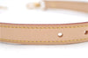 Authentic Louis Vuitton Leather Shoulder Strap Beige 21.9-26.6" LV Box 5273D