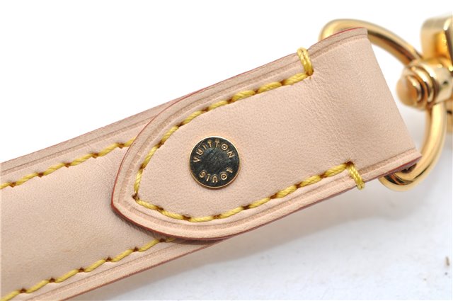 Authentic Louis Vuitton Leather Shoulder Strap Beige 21.9-26.6