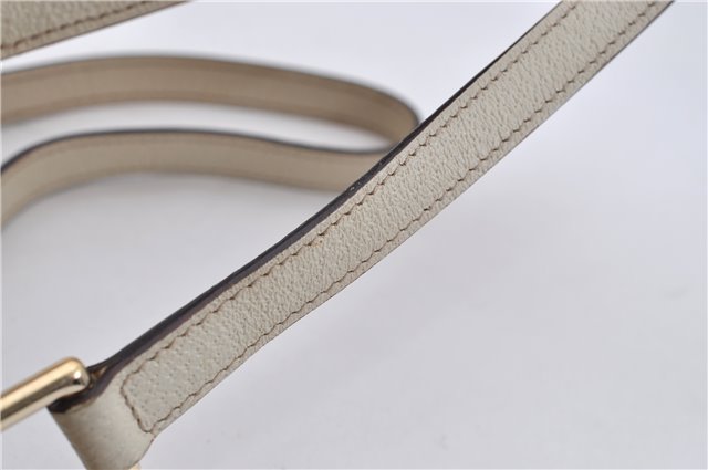 Authentic GUCCI Shoulder Tote Bag GG Canvas Leather 120840 Brown Ivory 5273E