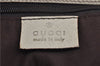 Authentic GUCCI Shoulder Tote Bag GG Canvas Leather 120840 Brown Ivory 5273E