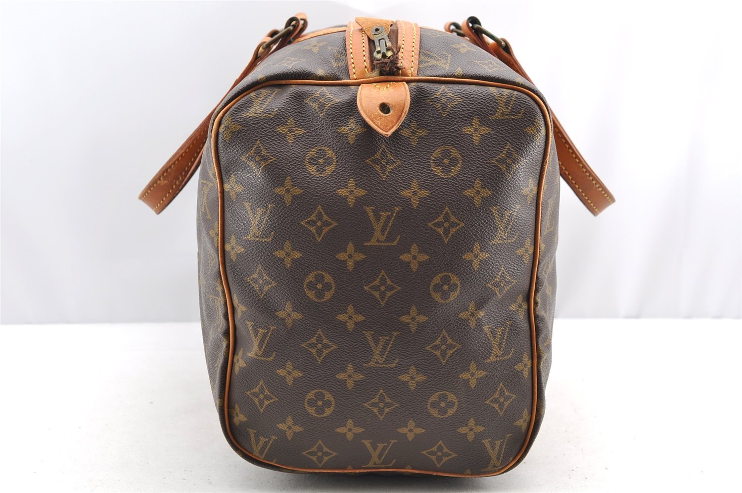 Authentic Louis Vuitton Monogram Sac Souple 45 Hand Boston Bag Old Model 5274I