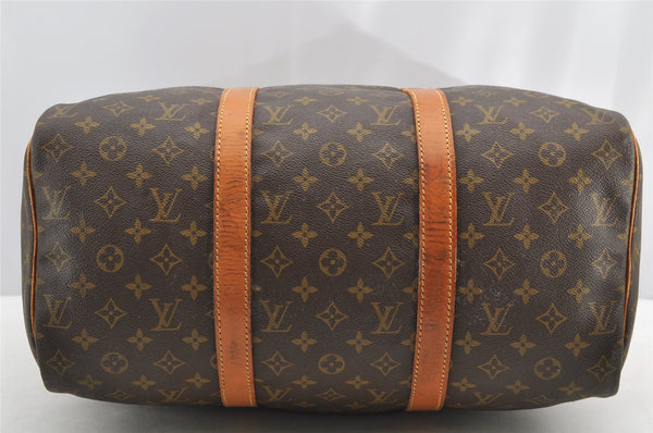 Authentic Louis Vuitton Monogram Sac Souple 45 Hand Boston Bag Old Model 5274I