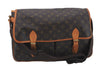 Auth Louis Vuitton Monogram Gibeciere GM Shoulder Cross Body Bag M42246 LV 5276D