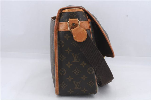 Auth Louis Vuitton Monogram Gibeciere GM Shoulder Cross Body Bag M42246 LV 5276D