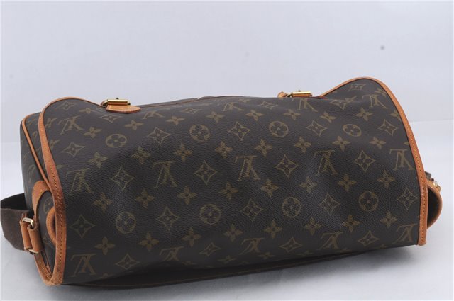 Auth Louis Vuitton Monogram Gibeciere GM Shoulder Cross Body Bag M42246 LV 5276D