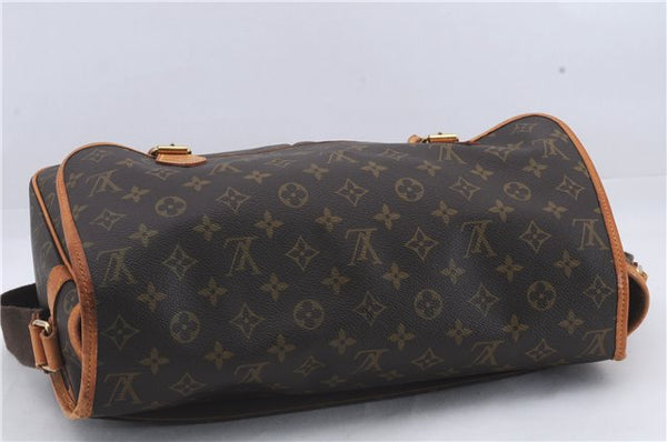 Auth Louis Vuitton Monogram Gibeciere GM Shoulder Cross Body Bag M42246 LV 5276D