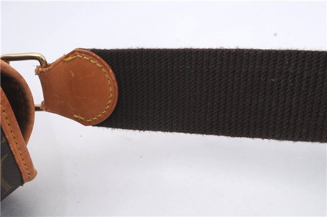 Auth Louis Vuitton Monogram Gibeciere GM Shoulder Cross Body Bag M42246 LV 5276D