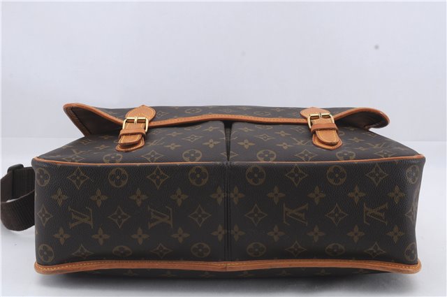 Auth Louis Vuitton Monogram Gibeciere GM Shoulder Cross Body Bag M42246 LV 5276D