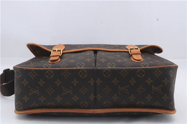 Auth Louis Vuitton Monogram Gibeciere GM Shoulder Cross Body Bag M42246 LV 5276D