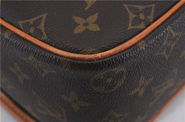 Auth Louis Vuitton Monogram Gibeciere GM Shoulder Cross Body Bag M42246 LV 5276D