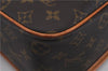 Auth Louis Vuitton Monogram Gibeciere GM Shoulder Cross Body Bag M42246 LV 5276D