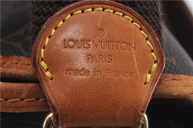 Auth Louis Vuitton Monogram Gibeciere GM Shoulder Cross Body Bag M42246 LV 5276D