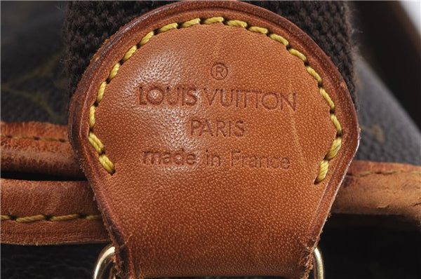 Auth Louis Vuitton Monogram Gibeciere GM Shoulder Cross Body Bag M42246 LV 5276D