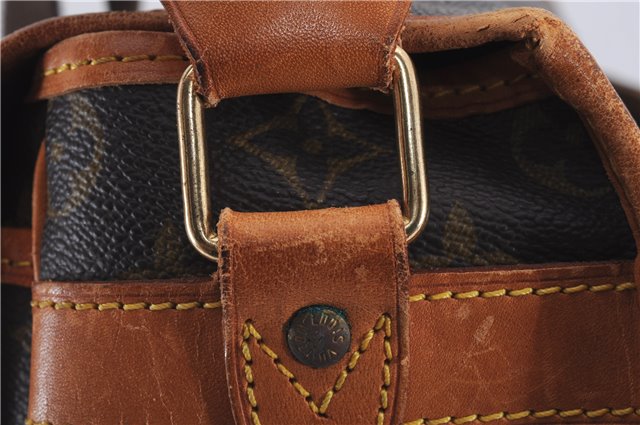 Auth Louis Vuitton Monogram Gibeciere GM Shoulder Cross Body Bag M42246 LV 5276D