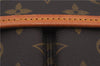 Auth Louis Vuitton Monogram Gibeciere GM Shoulder Cross Body Bag M42246 LV 5276D