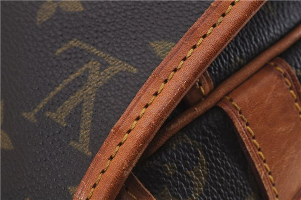 Auth Louis Vuitton Monogram Gibeciere GM Shoulder Cross Body Bag M42246 LV 5276D