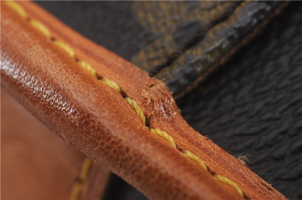 Auth Louis Vuitton Monogram Gibeciere GM Shoulder Cross Body Bag M42246 LV 5276D