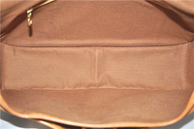 Auth Louis Vuitton Monogram Gibeciere GM Shoulder Cross Body Bag M42246 LV 5276D