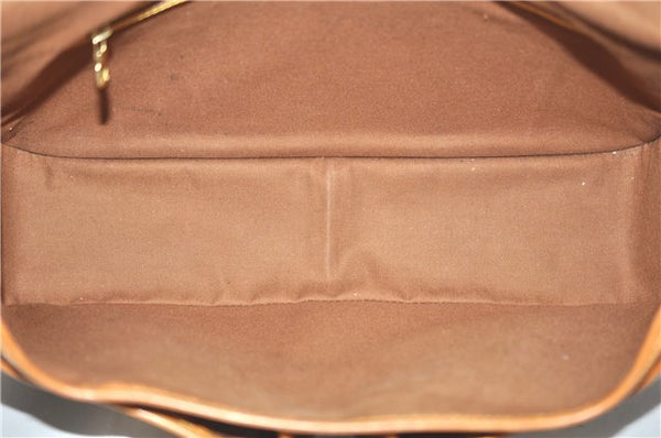 Auth Louis Vuitton Monogram Gibeciere GM Shoulder Cross Body Bag M42246 LV 5276D