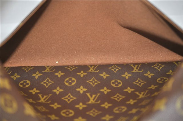 Auth Louis Vuitton Monogram Gibeciere GM Shoulder Cross Body Bag M42246 LV 5276D