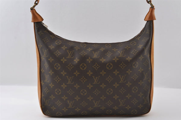 Authentic Louis Vuitton Monogram Boulogne 35 Shoulder Cross Bag Old Model 5276I