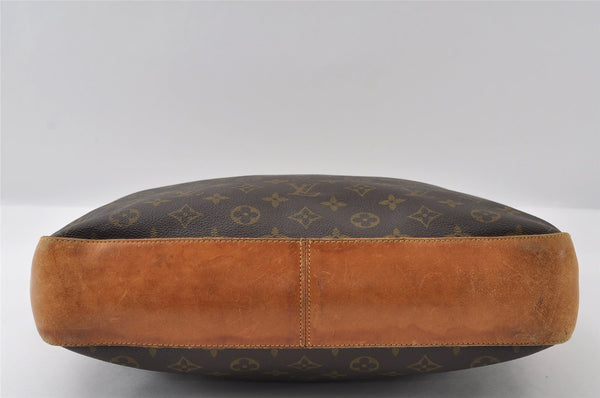 Authentic Louis Vuitton Monogram Boulogne 35 Shoulder Cross Bag Old Model 5276I