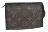 Auth Louis Vuitton Monogram Poche Toilette 15 Cosmetics Pouch M47546 LV 5277D