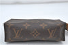 Auth Louis Vuitton Monogram Poche Toilette 15 Cosmetics Pouch M47546 LV 5277D