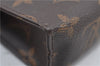 Auth Louis Vuitton Monogram Poche Toilette 15 Cosmetics Pouch M47546 LV 5277D