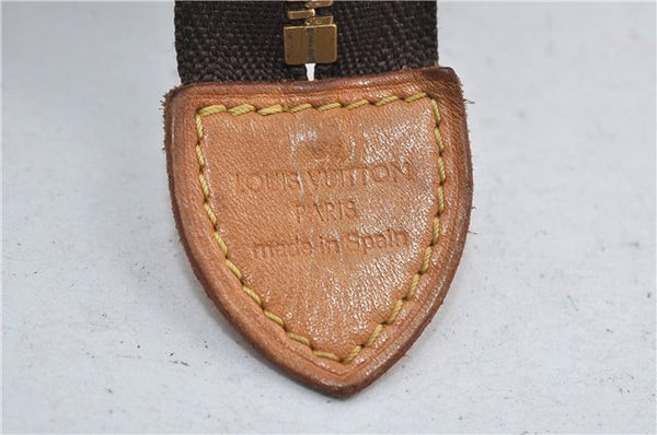 Auth Louis Vuitton Monogram Poche Toilette 15 Cosmetics Pouch M47546 LV 5277D