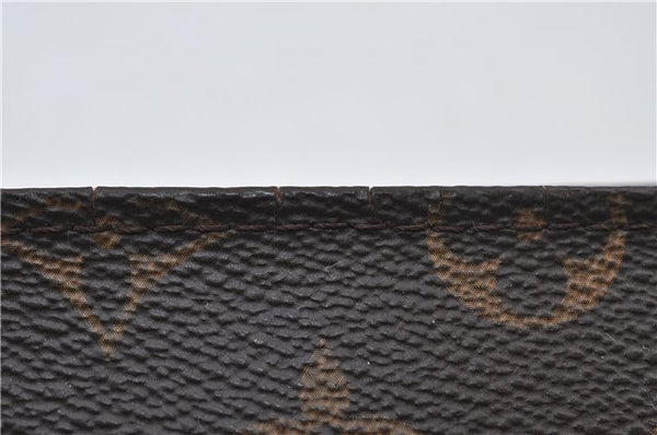 Auth Louis Vuitton Monogram Poche Toilette 15 Cosmetics Pouch M47546 LV 5277D