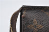 Auth Louis Vuitton Monogram Poche Toilette 15 Cosmetics Pouch M47546 LV 5277D