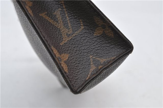 Auth Louis Vuitton Monogram Poche Toilette 15 Cosmetics Pouch M47546 LV 5277D