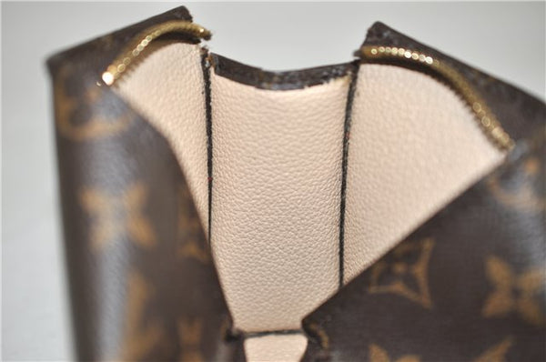 Auth Louis Vuitton Monogram Poche Toilette 15 Cosmetics Pouch M47546 LV 5277D