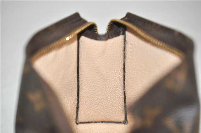 Auth Louis Vuitton Monogram Poche Toilette 15 Cosmetics Pouch M47546 LV 5277D