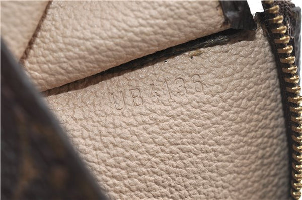 Auth Louis Vuitton Monogram Poche Toilette 15 Cosmetics Pouch M47546 LV 5277D