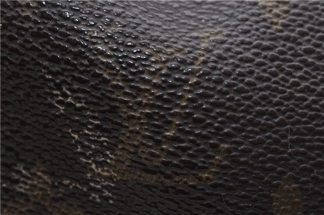 Auth Louis Vuitton Monogram Trousse Toilette 23 Clutch Hand Bag M47524 LV 5278D