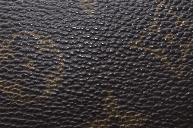 Auth Louis Vuitton Monogram Trousse Toilette 23 Clutch Hand Bag M47524 LV 5278D