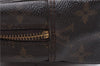 Auth Louis Vuitton Monogram Trousse Toilette 23 Clutch Hand Bag M47524 LV 5278D