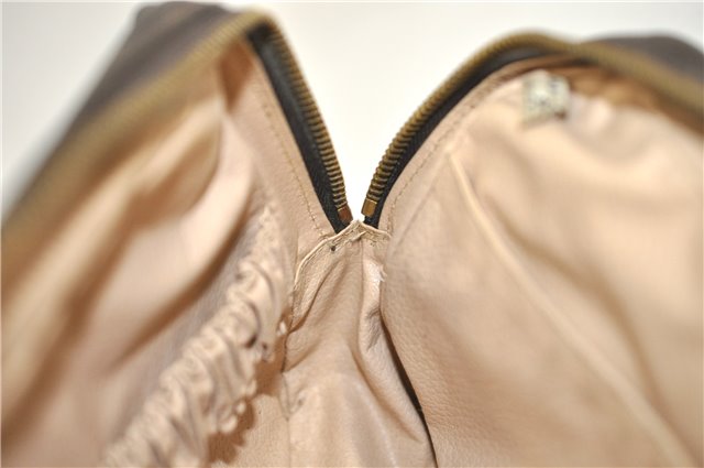 Auth Louis Vuitton Monogram Trousse Toilette 23 Clutch Hand Bag M47524 LV 5278D