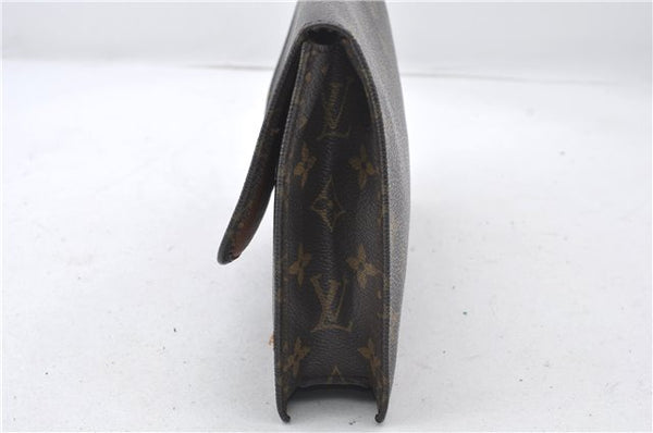 Authentic Louis Vuitton Monogram Pochette Rabat Clutch Hand Bag M51940 LV 5278E
