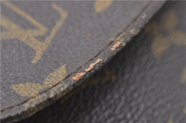 Authentic Louis Vuitton Monogram Pochette Rabat Clutch Hand Bag M51940 LV 5278E