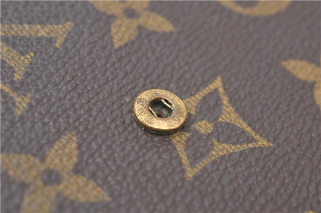 Authentic Louis Vuitton Monogram Pochette Rabat Clutch Hand Bag M51940 LV 5278E