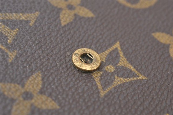 Authentic Louis Vuitton Monogram Pochette Rabat Clutch Hand Bag M51940 LV 5278E