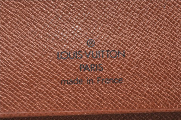 Authentic Louis Vuitton Monogram Pochette Rabat Clutch Hand Bag M51940 LV 5278E