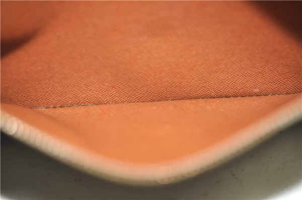 Authentic Louis Vuitton Monogram Pochette Rabat Clutch Hand Bag M51940 LV 5278E