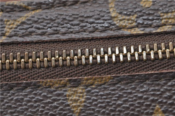 Authentic Louis Vuitton Monogram Pochette Rabat Clutch Hand Bag M51940 LV 5278E