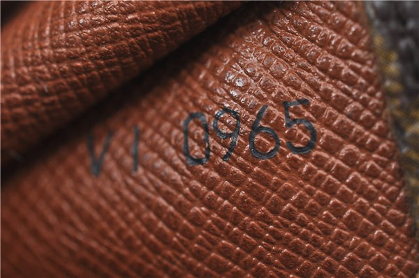 Authentic Louis Vuitton Monogram Pochette Rabat Clutch Hand Bag M51940 LV 5278E