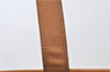 Authentic CELINE Macadam Blason Shoulder Tote Bag PVC Leather Brown 5281E