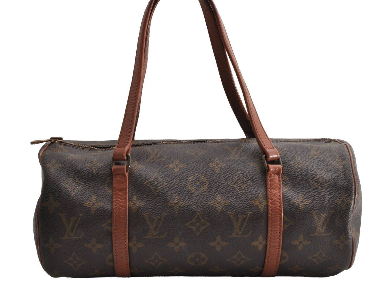 Authentic Louis Vuitton Monogram Papillon 30 Hand Bag Old Model LV 5281I